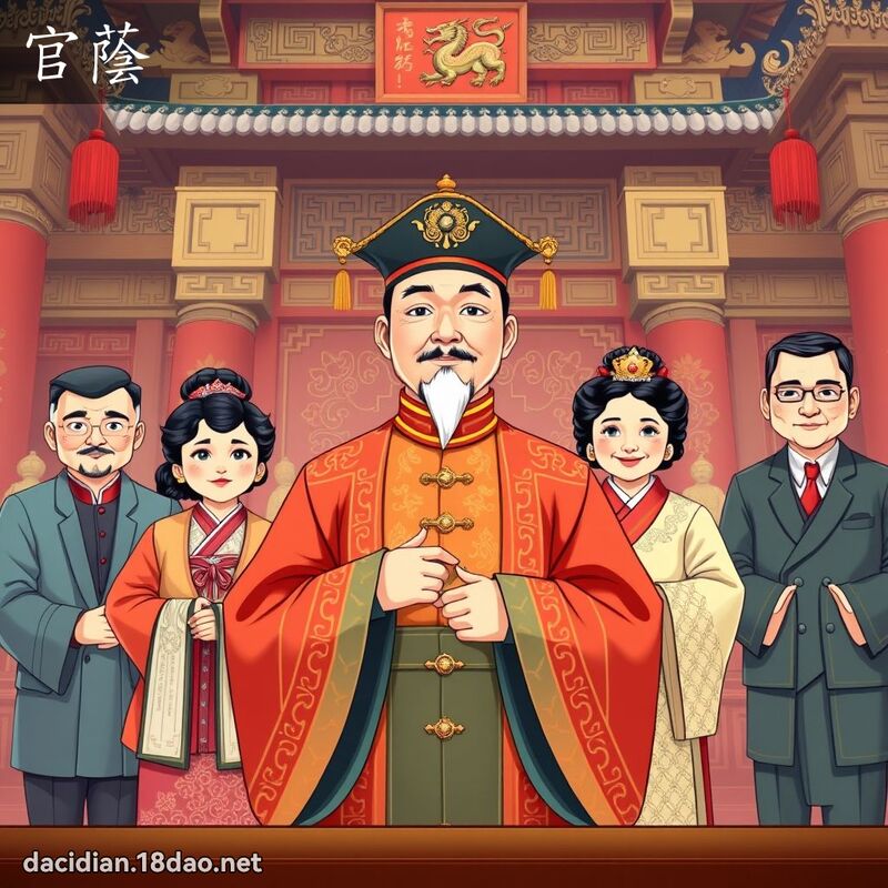官蔭 - 國語大辭典配圖