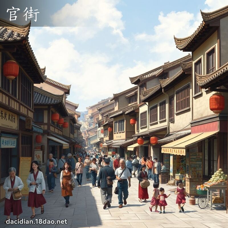 官街 - 国语大辞典配图