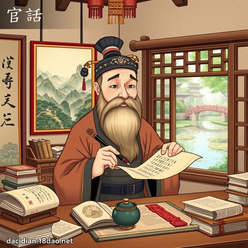 官话 - 国语大辞典配图