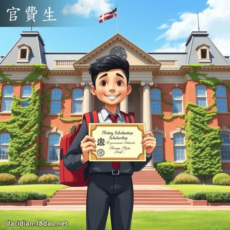 官費生 - 國語大辭典配圖