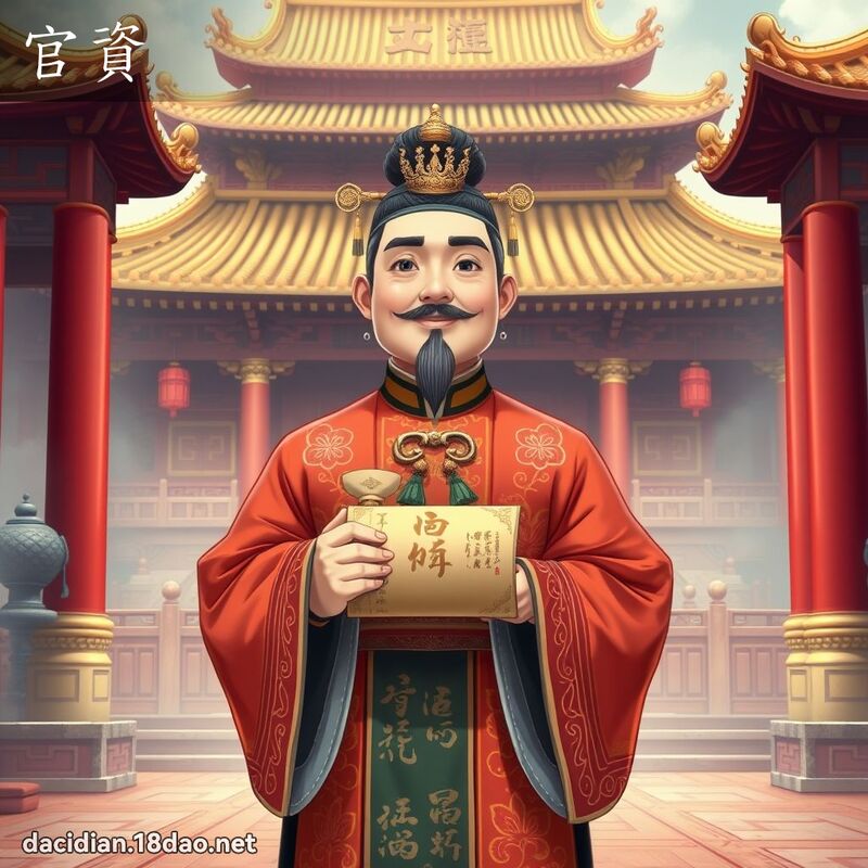 官资 - 国语大辞典配图