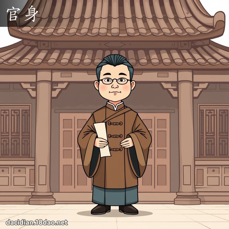 官身 - 国语大辞典配图
