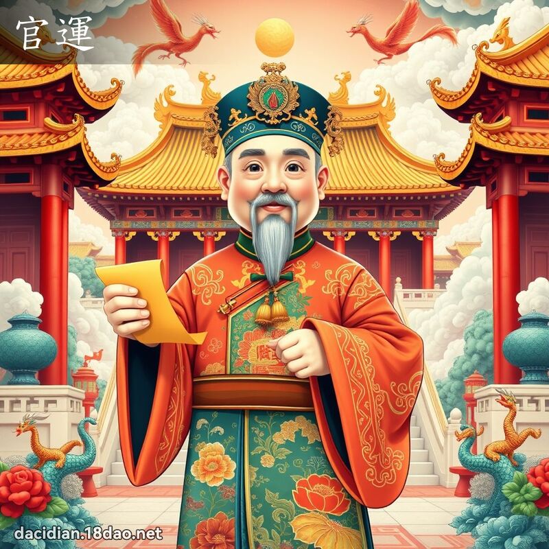 官運 - 國語大辭典配圖
