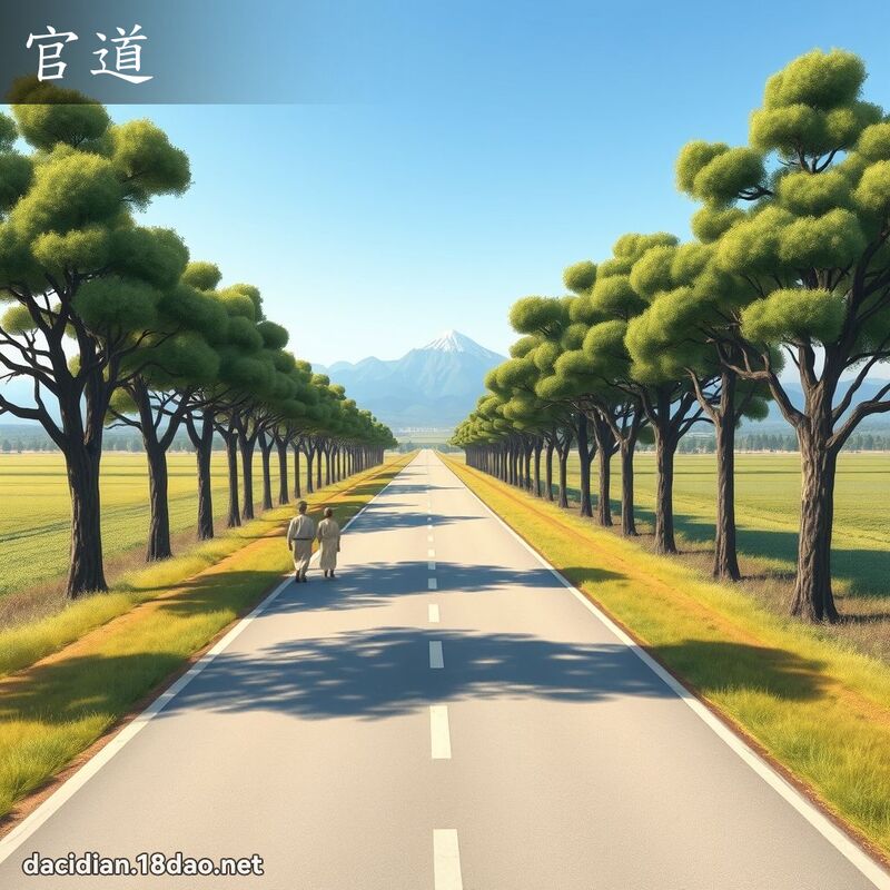 官道 - 國語大辭典配圖