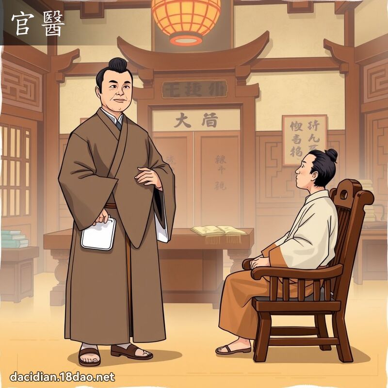 官医 - 国语大辞典配图