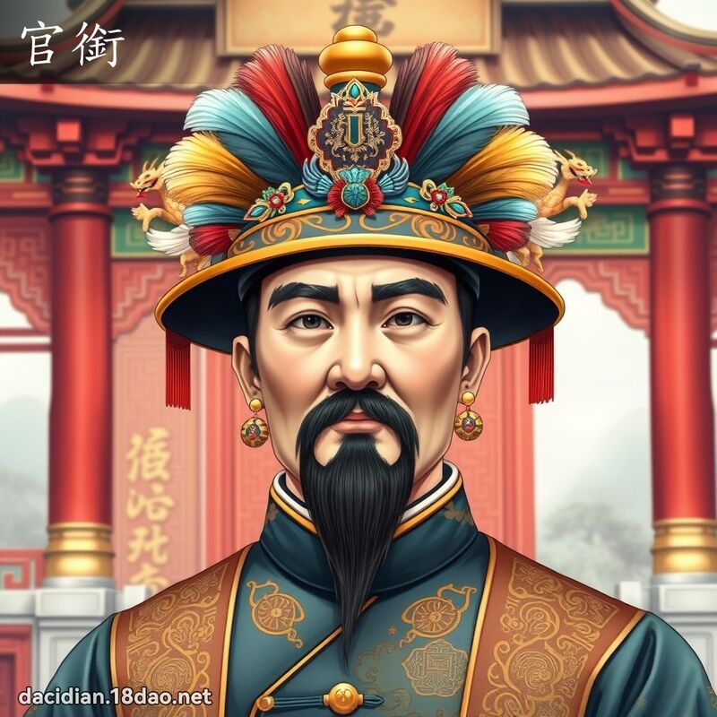 官銜 - 國語大辭典配圖