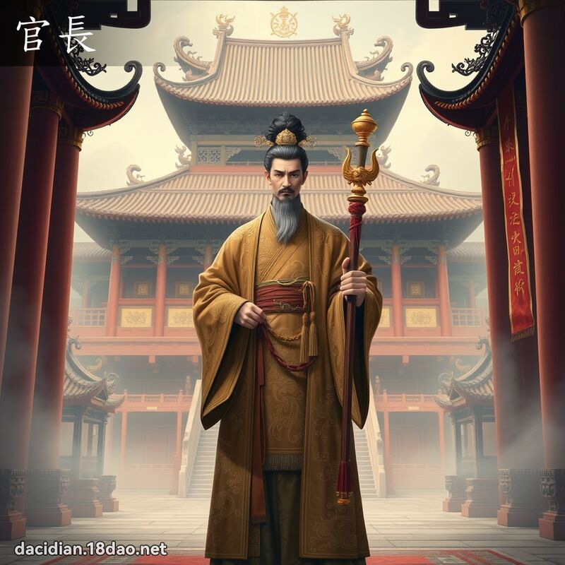 官長 - 國語大辭典配圖