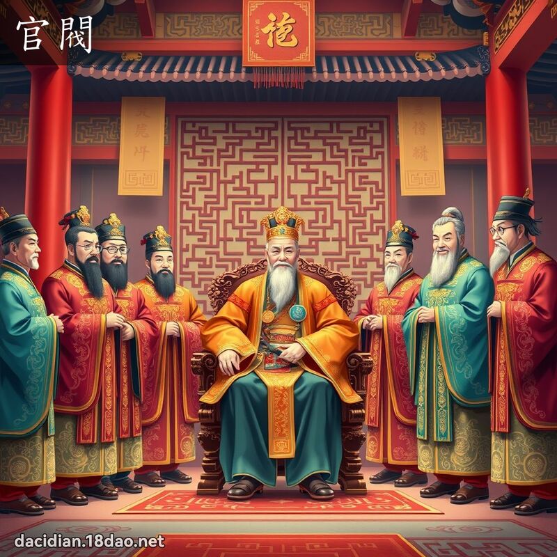 官閥 - 國語大辭典配圖