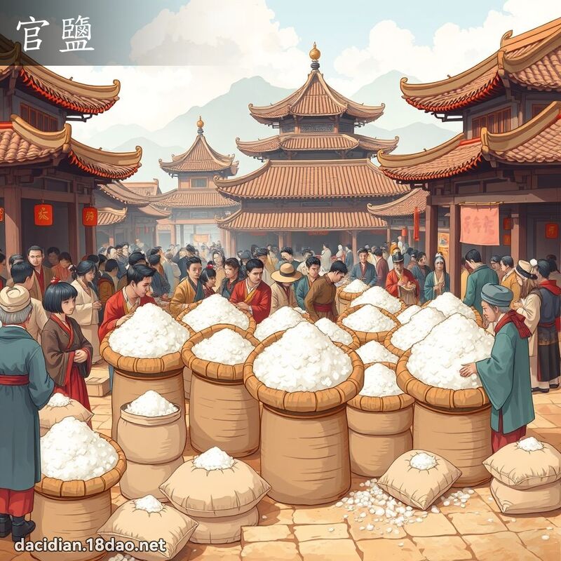 官鹽 - 國語大辭典配圖