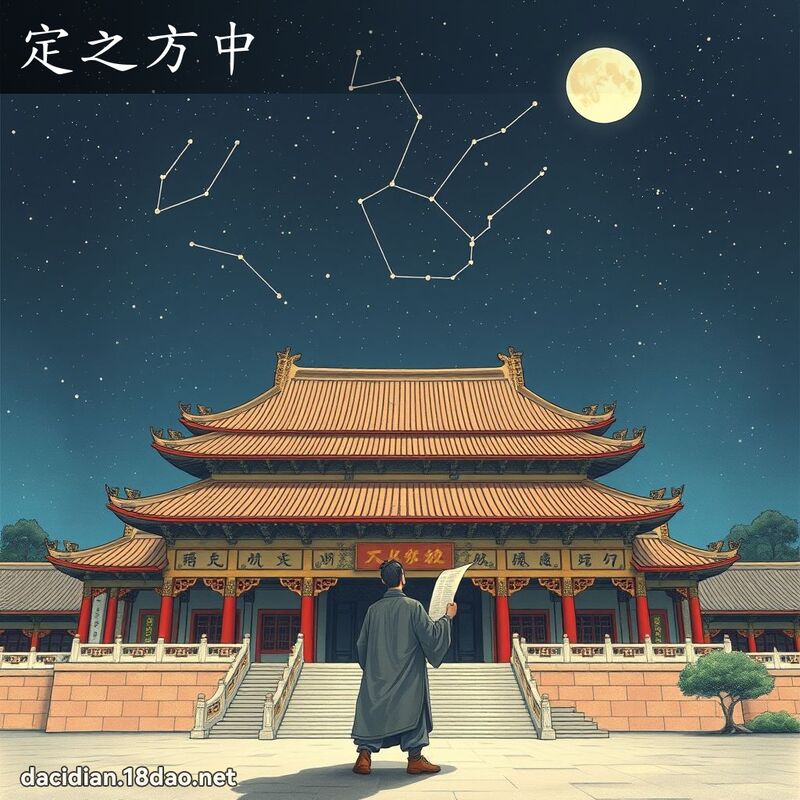 定之方中 - 国语大辞典配图