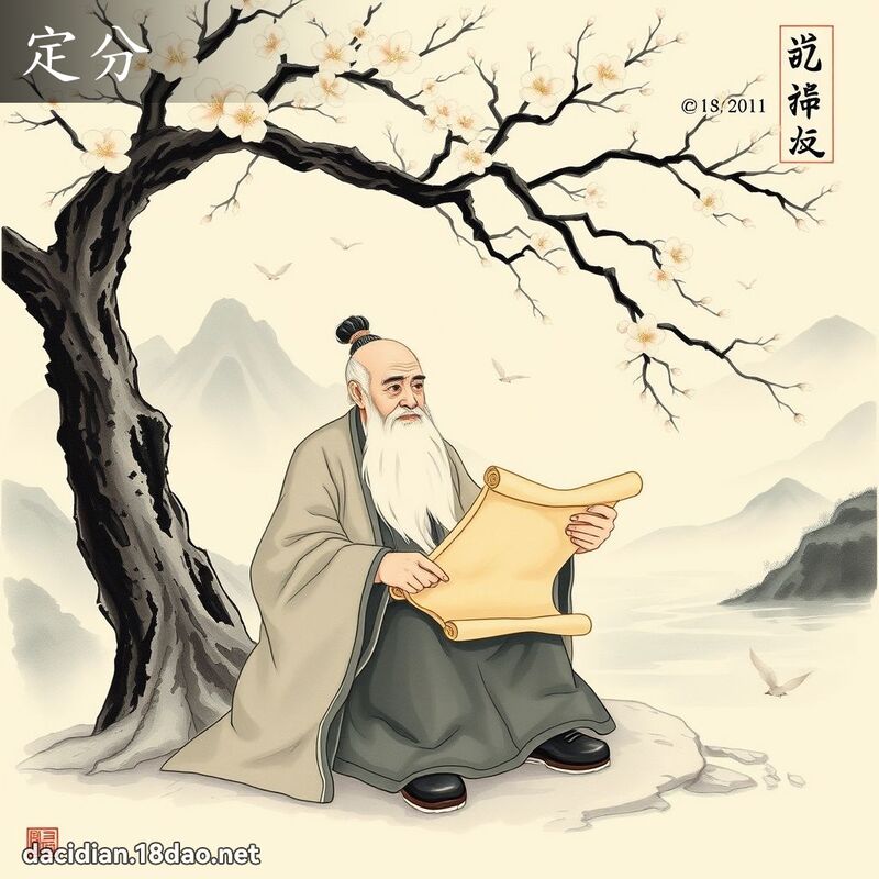 定分 - 国语大辞典配图