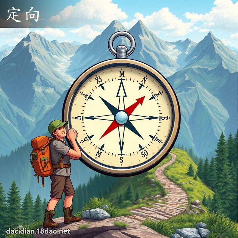 定向 - 國語大辭典配圖