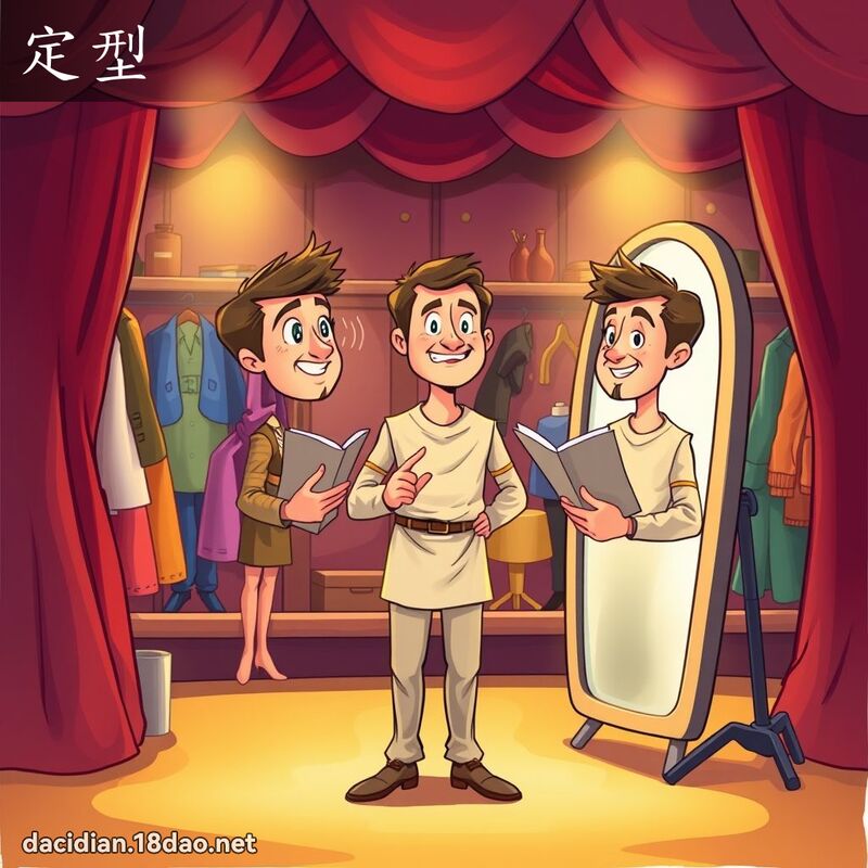 定型 - 國語大辭典配圖