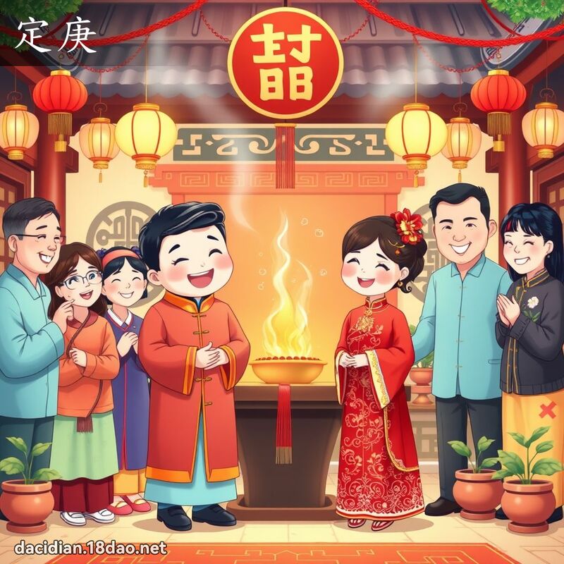 定庚 - 国语大辞典配图