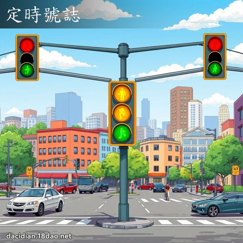 定时号誌 - 国语大辞典配图