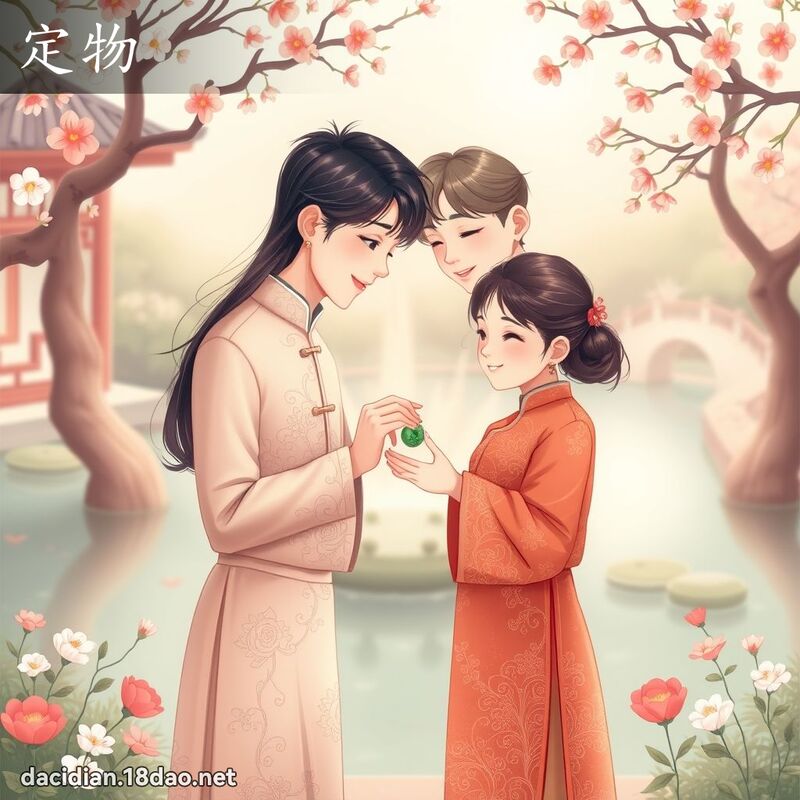 定物 - 國語大辭典配圖