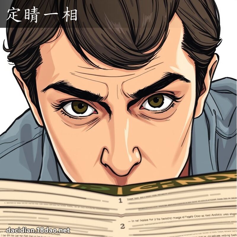 定睛一相 - 国语大辞典配图