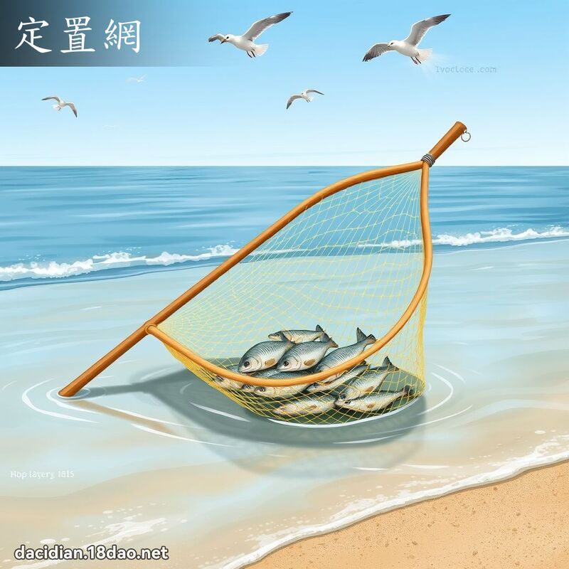 定置網 - 國語大辭典配圖