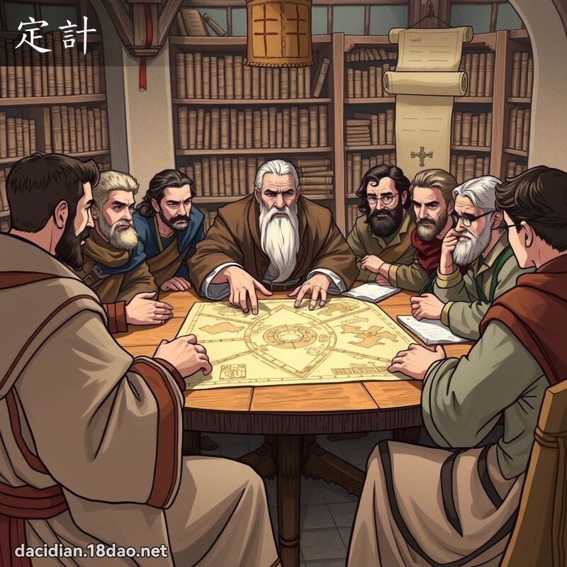 定計 - 國語大辭典配圖