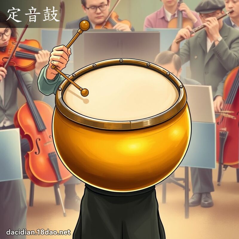 定音鼓 - 國語大辭典配圖