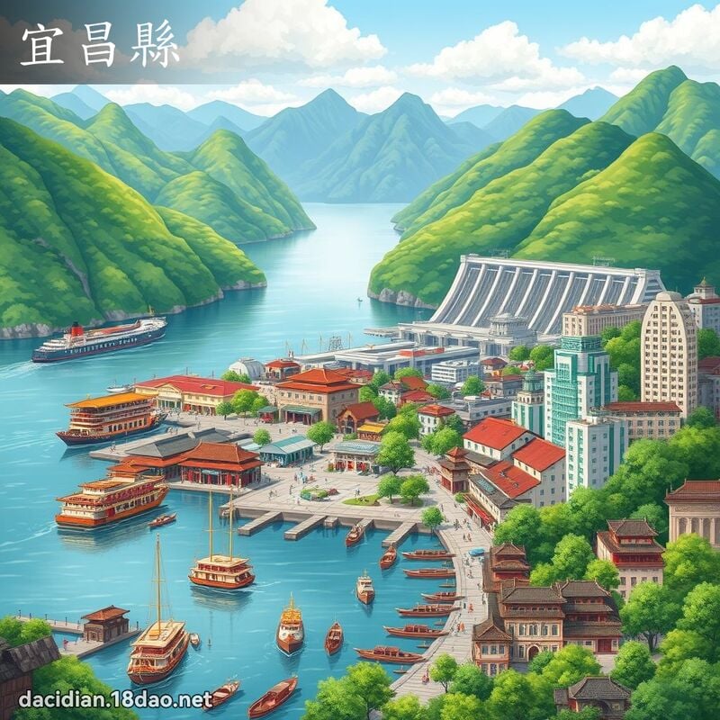 宜昌县 - 国语大辞典配图