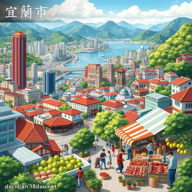 宜蘭市 - 國語大辭典配圖
