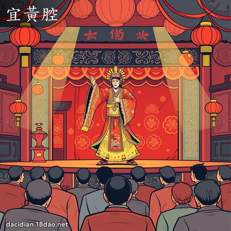 宜黃腔 - 國語大辭典配圖