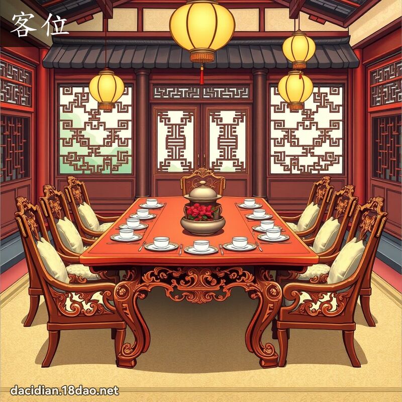 客位 - 国语大辞典配图