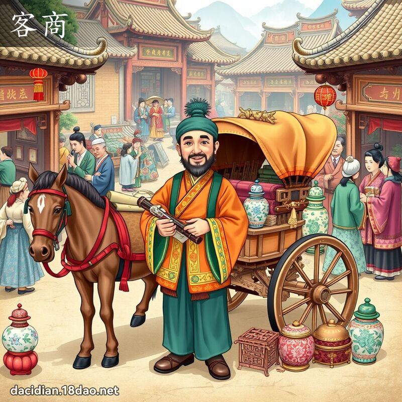 客商 - 国语大辞典配图