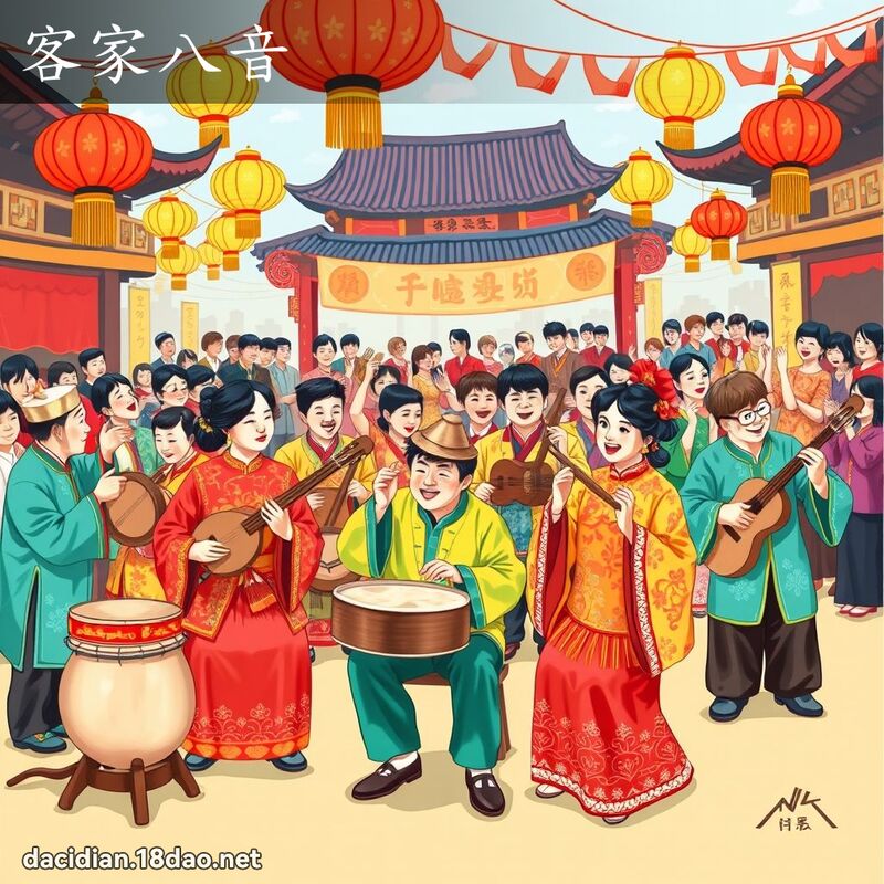 客家八音 - 国语大辞典配图