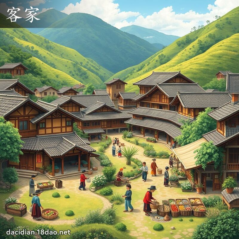 客家 - 國語大辭典配圖