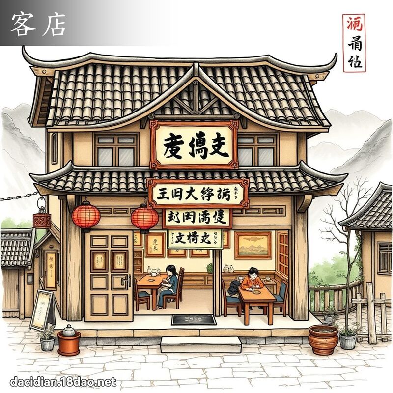 客店 - 国语大辞典配图
