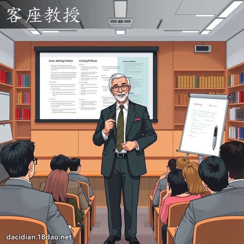 客座教授 - 国语大辞典配图