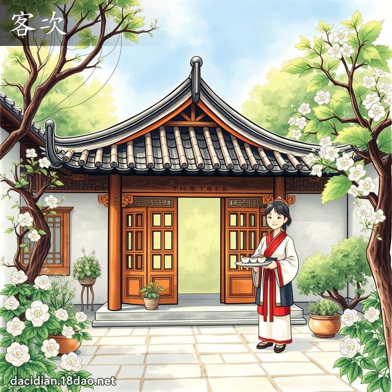 客次 - 国语大辞典配图