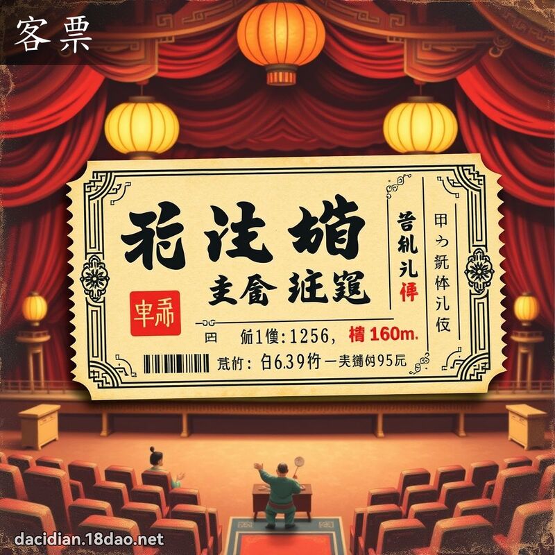 客票 - 國語大辭典配圖