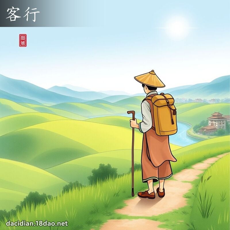客行 - 国语大辞典配图