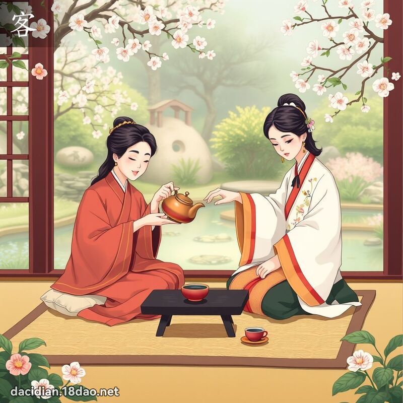 客 - 國語大辭典配圖