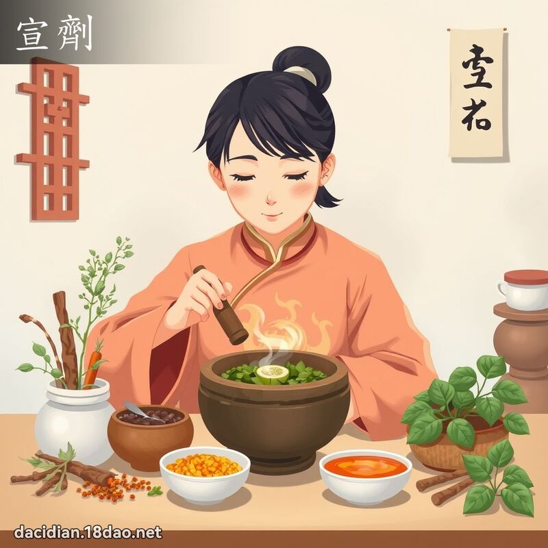宣剂 - 国语大辞典配图