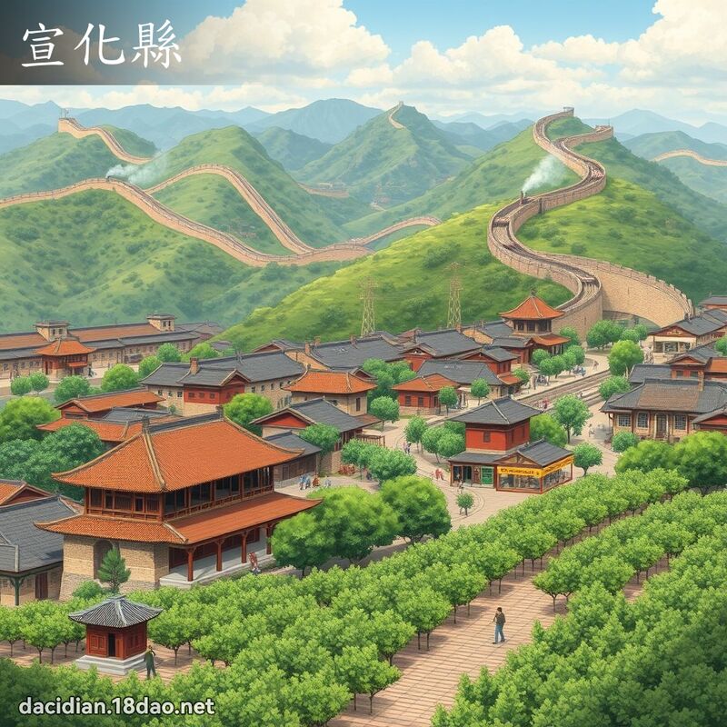 宣化縣 - 國語大辭典配圖