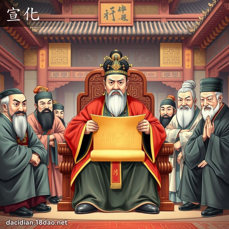 宣化 - 國語大辭典配圖