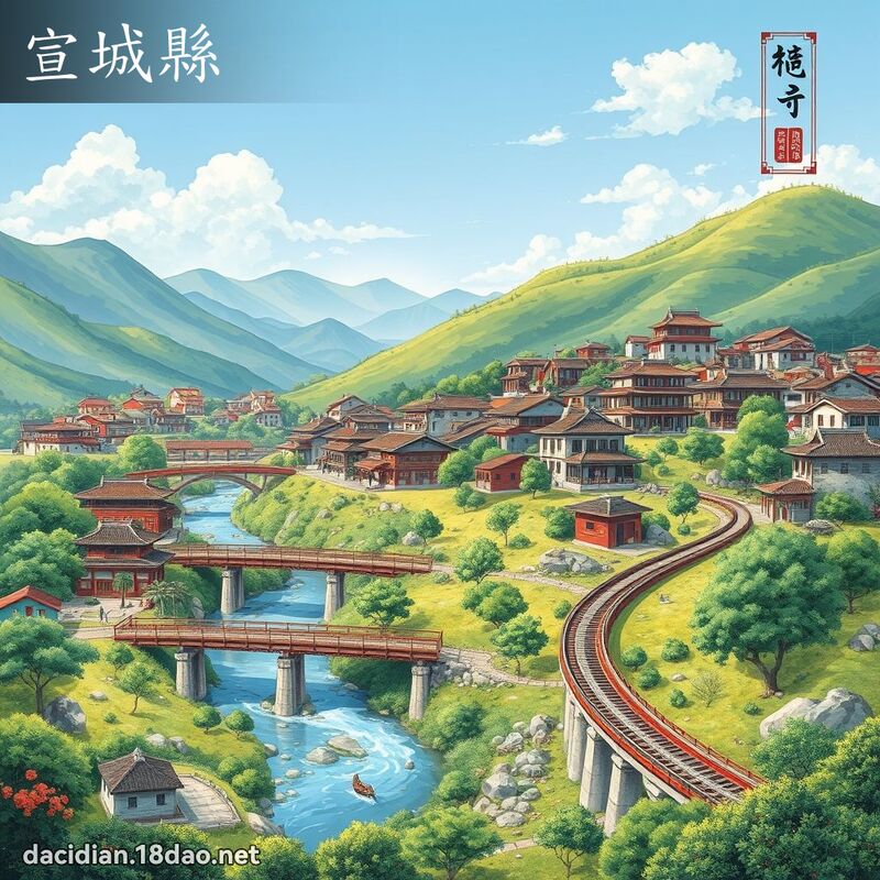 宣城县 - 国语大辞典配图