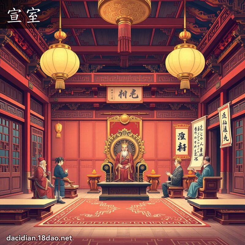 宣室 - 國語大辭典配圖