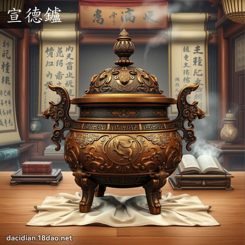 宣德鑪 - 國語大辭典配圖