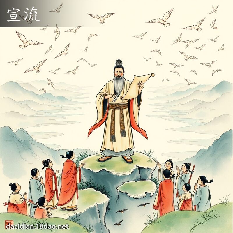 宣流 - 国语大辞典配图