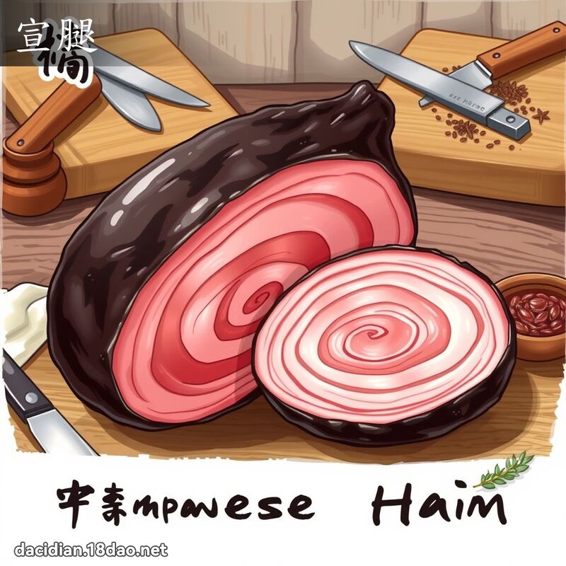 宣腿 - 國語大辭典配圖