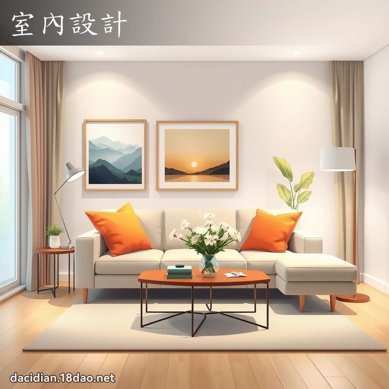 室內设计 - 国语大辞典配图