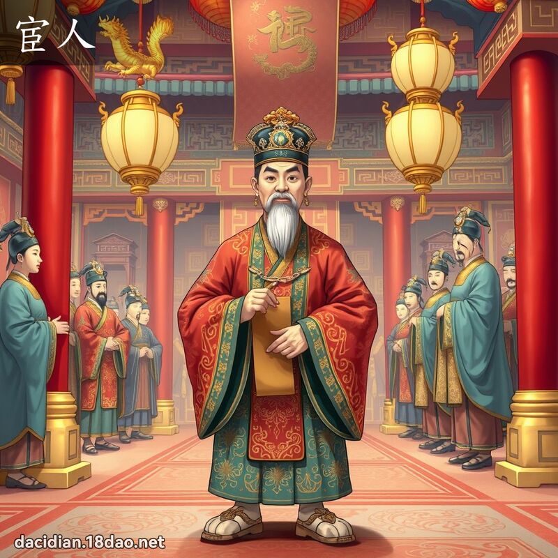 宦人 - 國語大辭典配圖