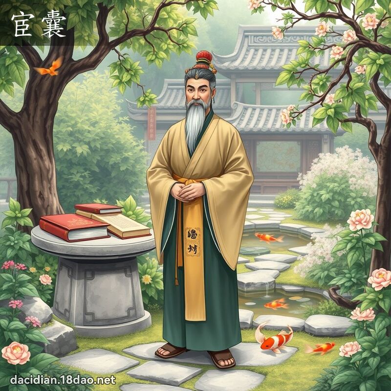 宦囊 - 国语大辞典配图