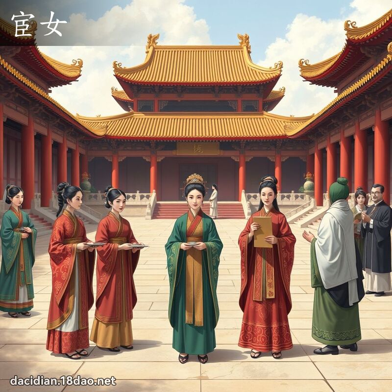 宦女 - 國語大辭典配圖