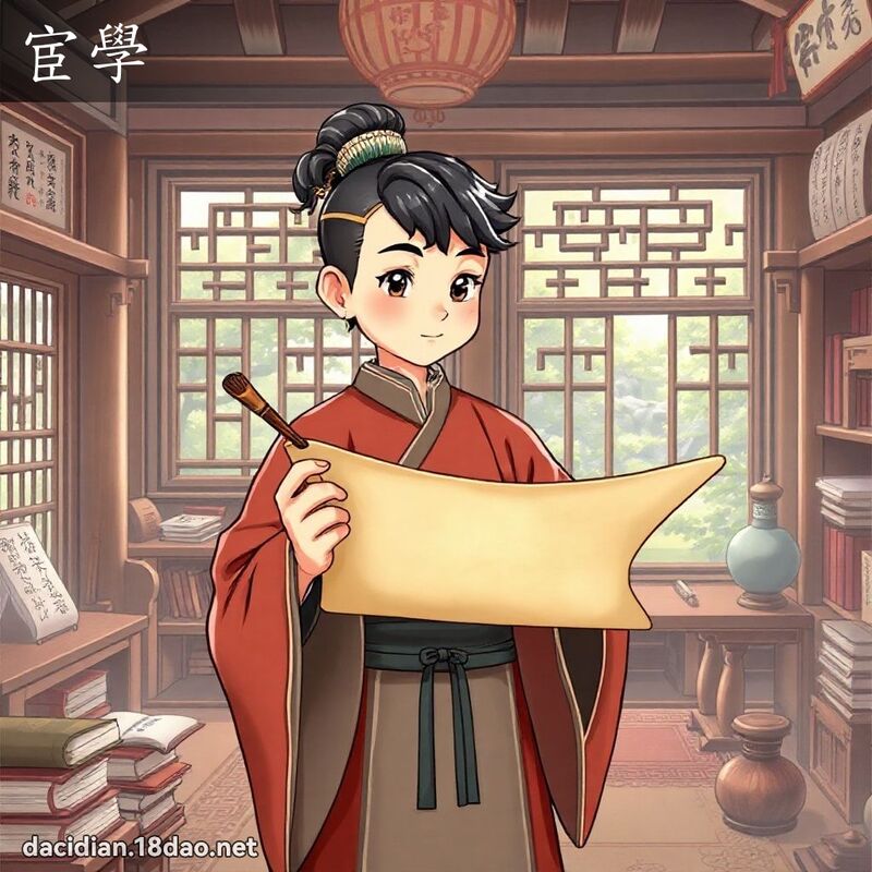 宦学 - 国语大辞典配图